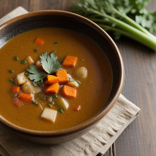 Roasted Vegetable Soup recipe image
