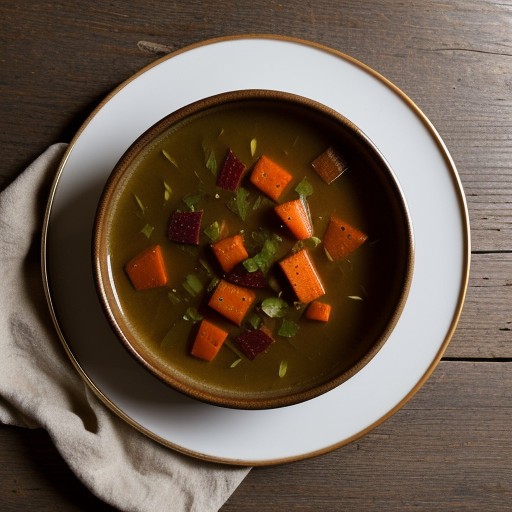 Roasted Vegetable Stock (.5 PTS recipe image