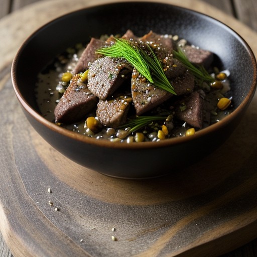 Roasted Venison With Habanero Sauce recipe image