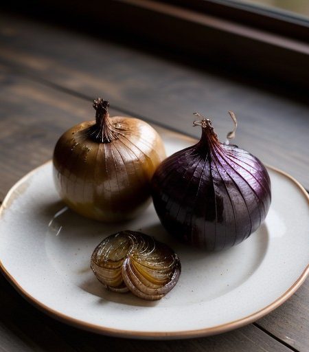 Roasted and Smoked Sweet Onions recipe image