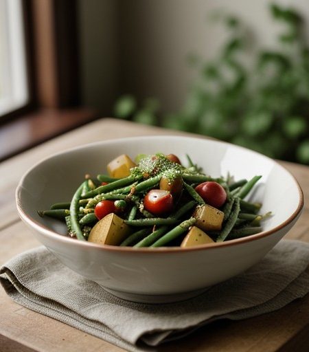 Robb's Red Potato and Green Bean Salad recipe image