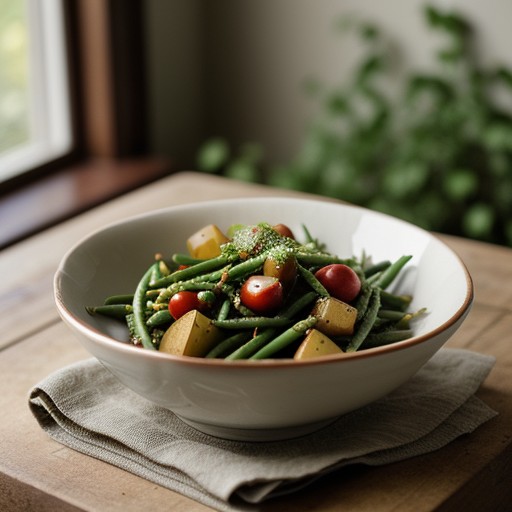 Robb's Red Potato and Green Bean Salad recipe image