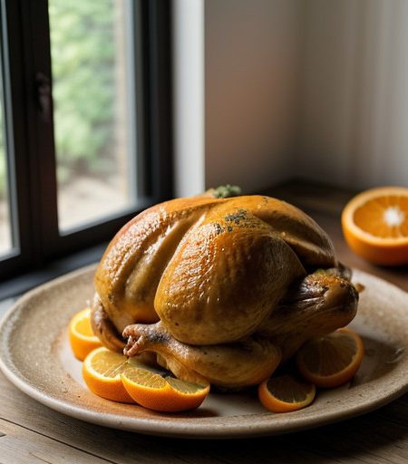 Rock Cornish Hens a l'ORANGE recipe image