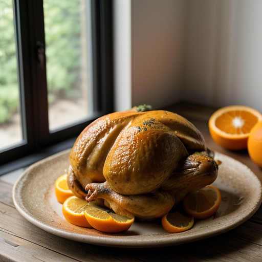 Rock Cornish Hens a l'ORANGE recipe image