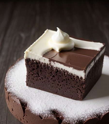 Rocky Road Frosting for Brownies, Cakes & Etc. recipe image