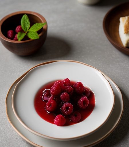 Rodgrod Med Flode (Norwegian Fruit Jelly recipe image