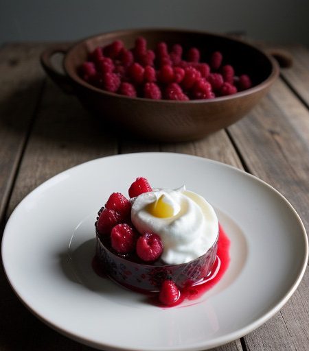 Rodgrod Med Flode (Norwegian Fruit Jelly With Cream recipe image
