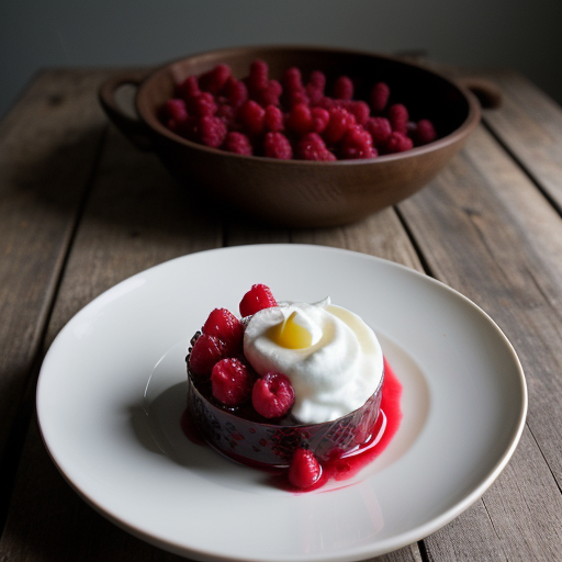 Rodgrod Med Flode (Norwegian Fruit Jelly With Cream recipe image