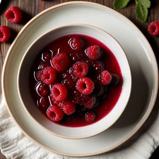 Rodgrod Med Flode (Norwegian Fruit Jelly With recipe image