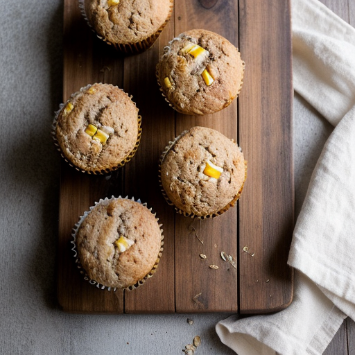 Rolled Oats Muffins recipe image