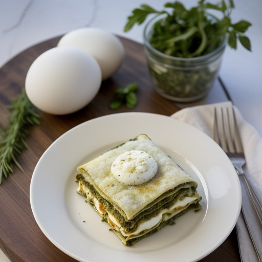 Rolled Pesto Lasagne recipe image