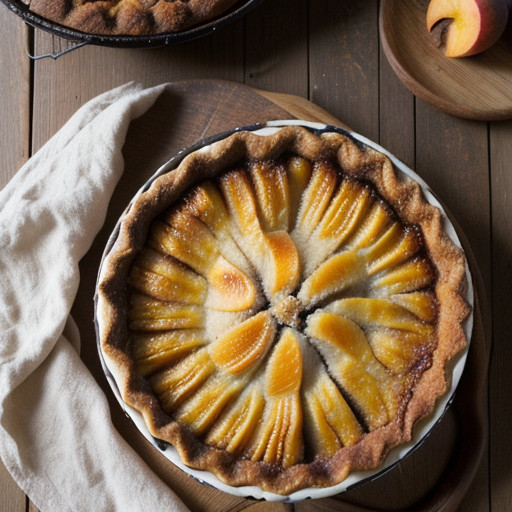 Roly-Poly Peach Cobbler recipe image