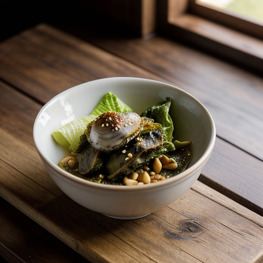 Romaine Lettuce With Oyster Sauce recipe image