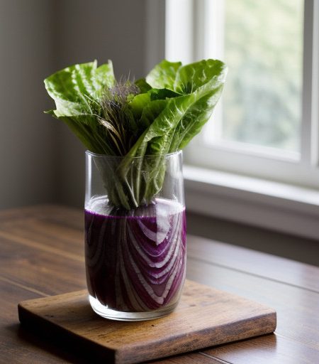 Romaine~ Red Onion~ & Fennel Salad With Tar recipe image