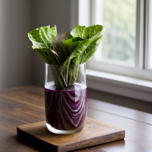 Romaine~ Red Onion~ & Fennel Salad With Tar recipe image