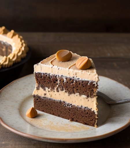 Romano's Reese's Peanut Butter Cake recipe image