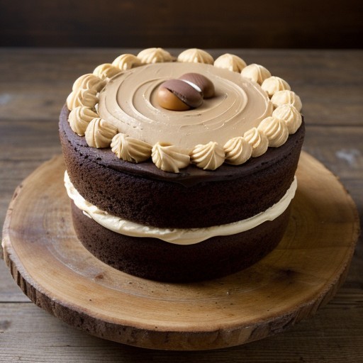 Romano's Reese's Peanut Butter Cake recipe image