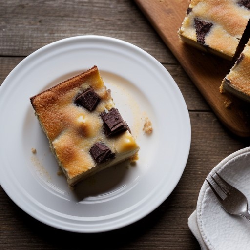 Roma's White Chocolate Bread Pudding recipe image