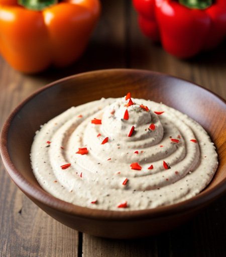 Romesco-Style Roasted Pepper Dip recipe image