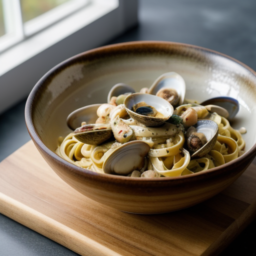 Ron Santo's Linguine With Clam Sauce recipe image