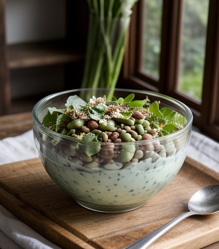 Roquefort Lettuce & Flageolet Bean Salad recipe image