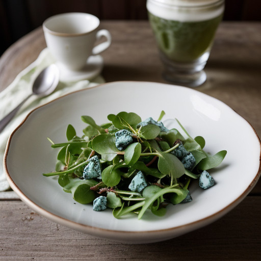 Roquefort~ Pear & Watercress Salad recipe image