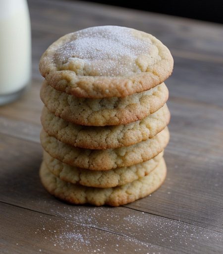 Rose Geranium Cookies recipe image