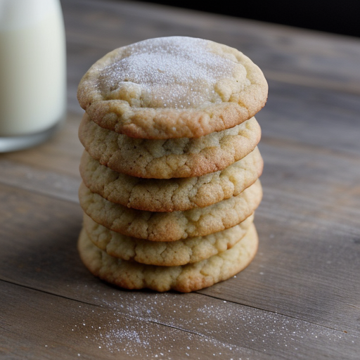 Rose Geranium Cookies recipe image