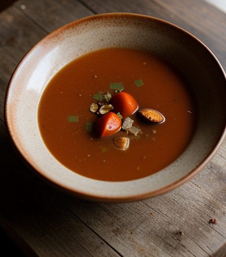 Rose Hip Soup (Hagebuttem Soup recipe image