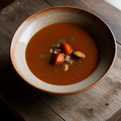 Rose Hip Soup (Hagebuttem Soup recipe image