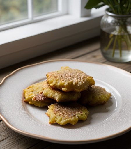 Rose Petal Fritters recipe image