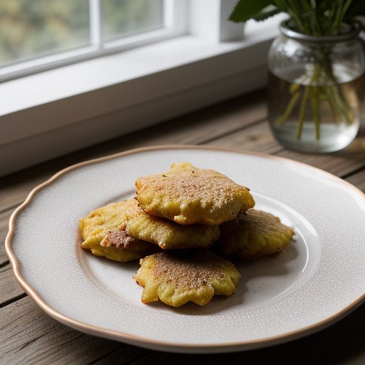 Rose Petal Fritters recipe image