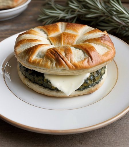 Rosemary Chicken & Brie en Croute recipe image