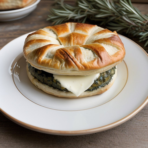 Rosemary Chicken & Brie en Croute recipe image