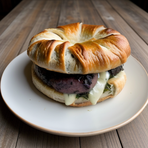 Rosemary Chicken and Brie en Croute recipe image