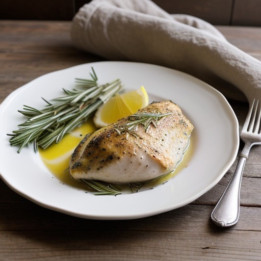 Rosemary Lemon Chicken recipe image