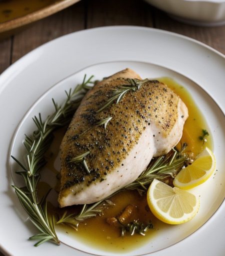 Rosemary Lemon Chicken recipe image
