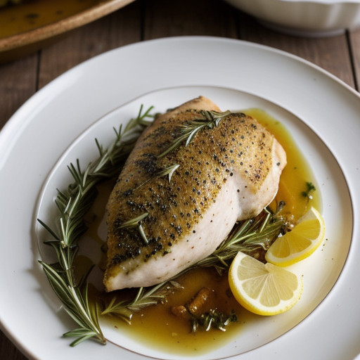 Rosemary Lemon Chicken recipe image