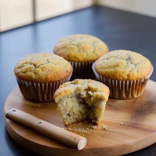 Rosemary Lemon Muffins recipe image
