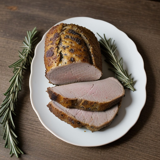 Rosemary Pork Roast recipe image