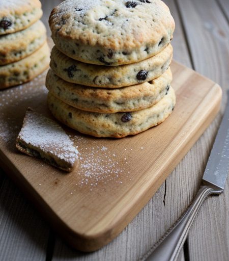Rosemary-Raisin Scones recipe image