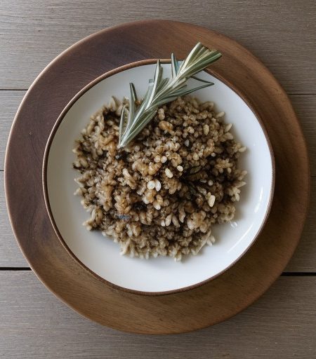 Rosemary Rice With Walnuts recipe image