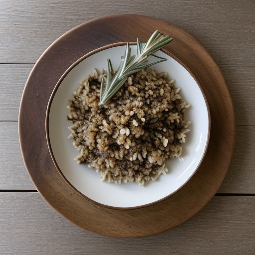 Rosemary Rice With Walnuts recipe image