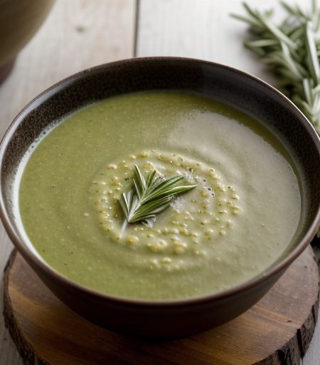 Rosemary SPLLT Pea Soup recipe image