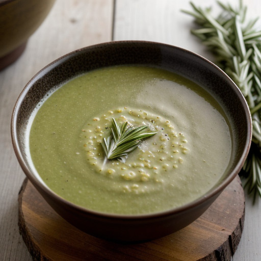 Rosemary SPLLT Pea Soup recipe image