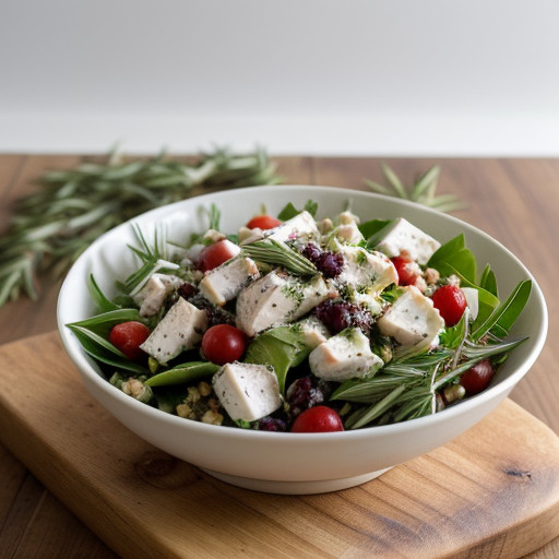 Rosemary Turkey Salad recipe image