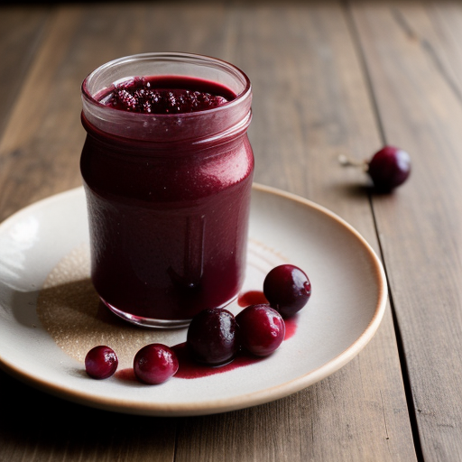 Rosy Grape Jelly recipe image