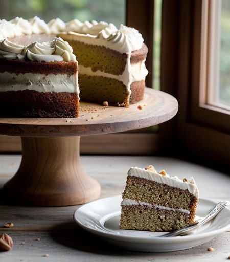 Rosy Oregon Hazelnut Kraut Cake recipe image