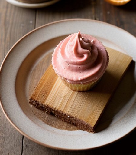 Rosy Rhubarb Sherbet recipe image