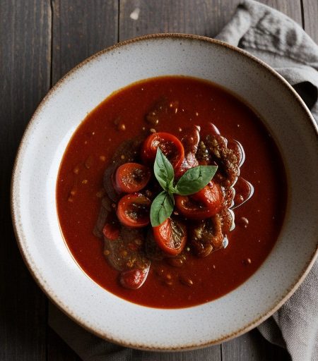 Rotelle With Provencal Tomato Sauce recipe image